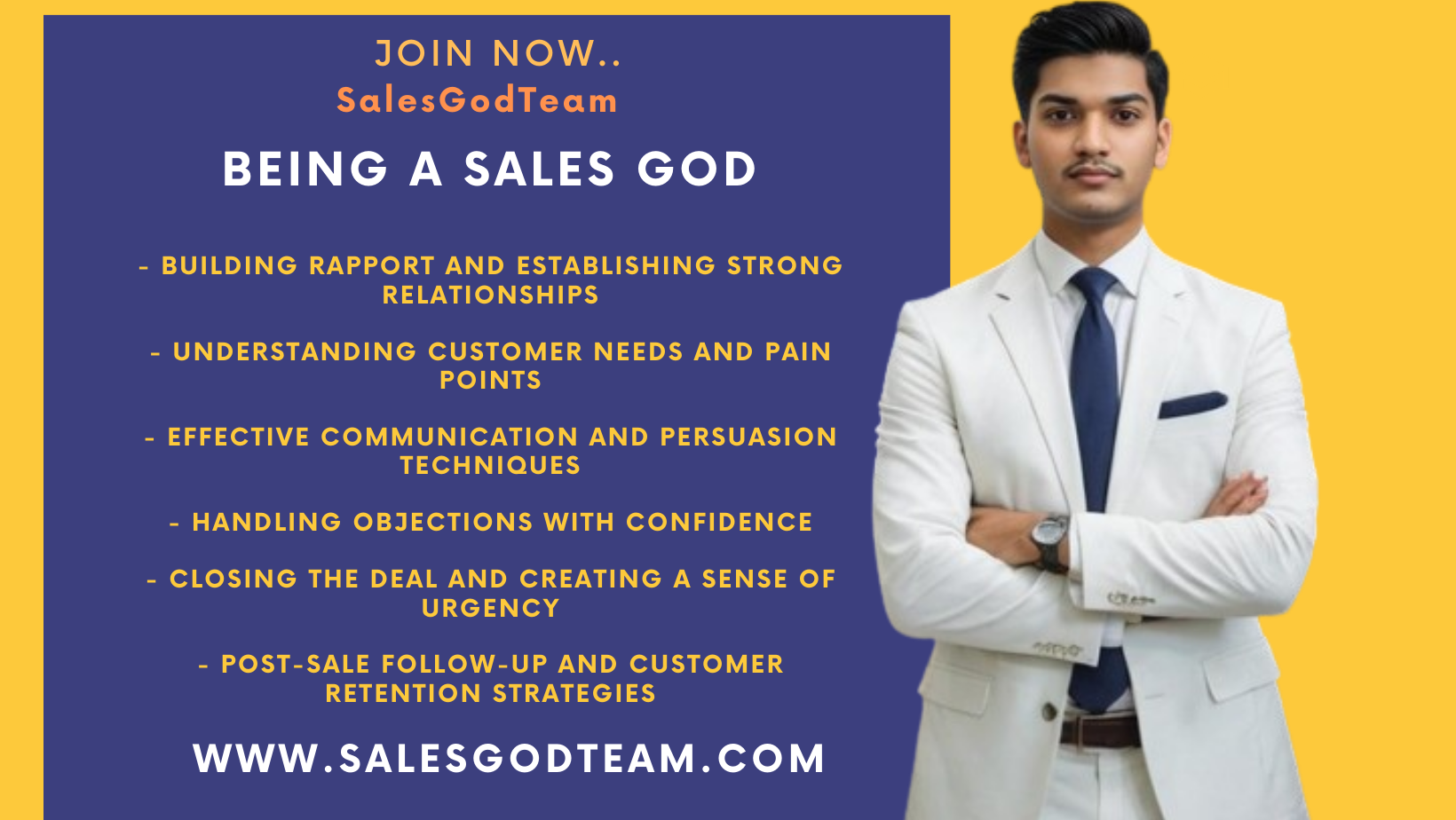 Imparting Sales Skills God Level image